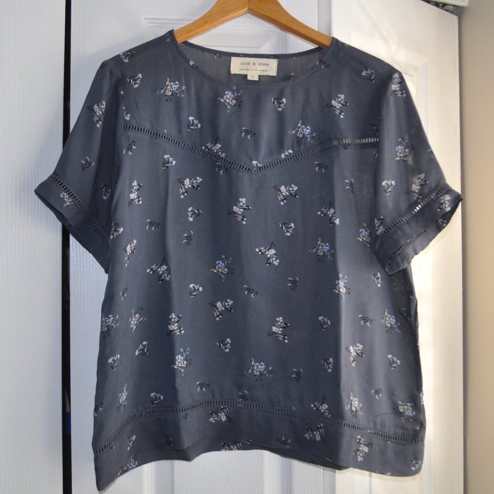 Cloth & Stone Floral Blouse